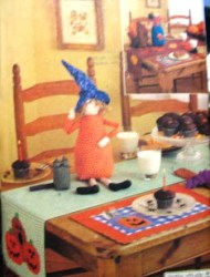 3279 BUTTERICK HALLOWEEN  FALL TABLE LINENS, CENTERPIECES PATTERN